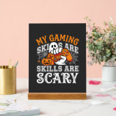 Halloween-gamingvaardigheden zijn eng spookcontrol acryl bord (Huwelijk)