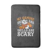 Halloween-gamingvaardigheden zijn eng spookcontrol badmat (Voorkant Verticaal)