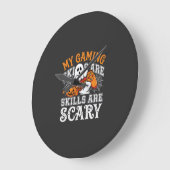 Halloween-gamingvaardigheden zijn eng spookcontrol grote klok (Hoek)