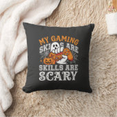 Halloween-gamingvaardigheden zijn eng spookcontrol kussen (Deken)