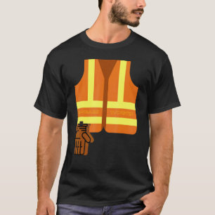 Halloween Garbage Man Costume for Kids Floating De T-shirt