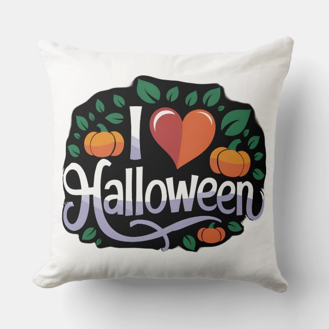 Halloween Garden Sierkussen: Spooky nieuw model Kussen (Voorkant)