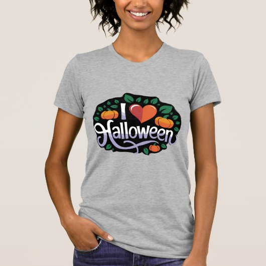 Halloween Garden T-shirt voor vrouwen (Voorkant)