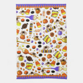 Halloween gastvrouw cadeau decoratie theedoek (Verticaal)