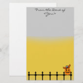 Halloween Gate Briefpapier (Voorkant / Achterkant)