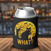 Halloween Gato Negro What? Blikjeskoeler