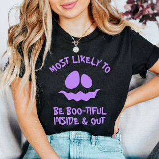 Halloween-gebruik Meest Waarschijnlijk om boo-tifu T-shirt