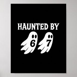 Halloween Geest 67 Nummer 67 Zes Zeven Meme Poster