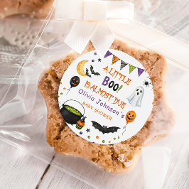 Halloween Geest Baby Shower Ronde Sticker