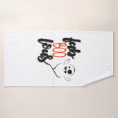 Halloween Geest Badhanddoek (Badhanddoek)