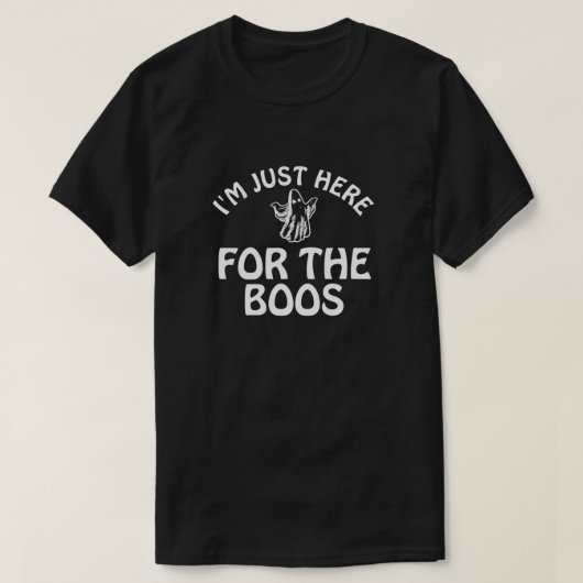 Halloween Geest Basic T-Shirt (Design voorkant)