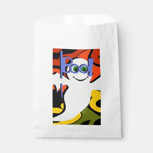 Halloween Geest Bedankzakje (Voorkant)
