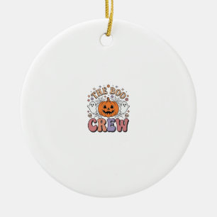 Halloween Geest Boo Bemanning Schattig Spooky Vint Keramisch Ornament