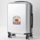 Halloween Geest Boo Bemanning Schattig Spooky Vint Sticker (Koffer)