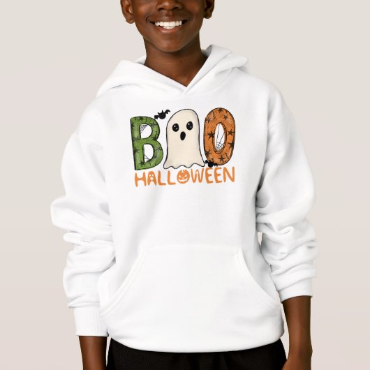 Halloween Geest Boo Kinderen (Voorkant)