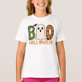 Halloween Geest Boo Kinderen T-shirt