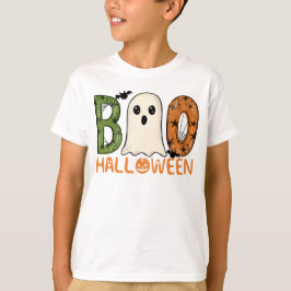 Halloween Geest Boo Kinderen T-shirt