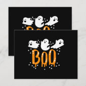 Halloween Geest Boo Schattig (Voorkant / Achterkant)