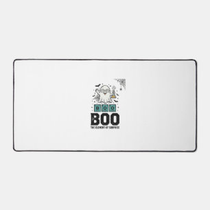 Halloween Geest Boo Wetenschap Grappig Vintage_1 Bureaumat