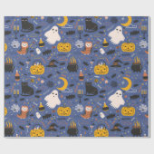 Halloween Geest Cadeaupapier (Vlak)
