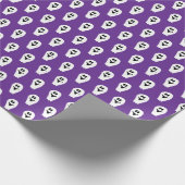 Halloween Geest Cadeaupapier (Hoek)