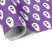Halloween Geest Cadeaupapier (Rol Hoek)