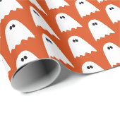 Halloween Geest Cadeaupapier (Rol Hoek)