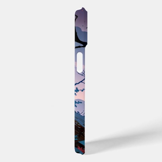 Halloween geest Case-Mate iPhone case (Achterkant / Rechts)