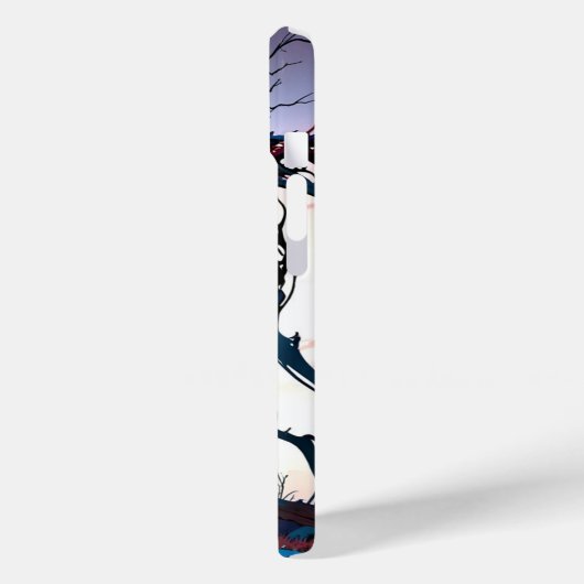 Halloween geest Case-Mate iPhone case (Achterkant / Links)