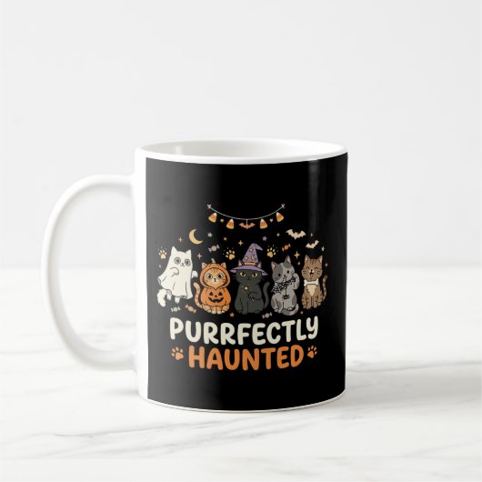 Halloween Geest Cat Crew Koffiemok (Links)