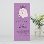 Halloween Geest Cute Ghoul Kostuum Feest Menu (Staand voorkant)