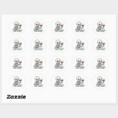 Halloween Geest | Cute Kawaii Halloween Sticker (Vel)