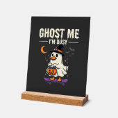 Halloween Geest Eend Skateboard Ontwerp_1 Acryl Bord (Hoek)