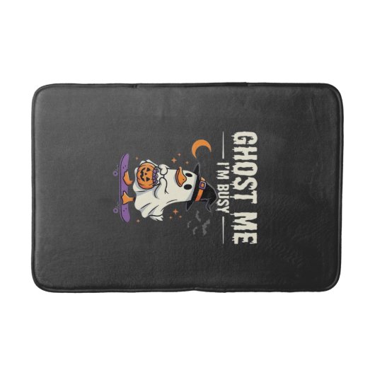 Halloween Geest Eend Skateboard Ontwerp_1 Badmat (Voorkant)