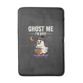 Halloween Geest Eend Skateboard Ontwerp_1 Badmat (Voorkant Verticaal)