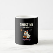 Halloween Geest Eend Skateboard Ontwerp_1 Koffiemok (Center)