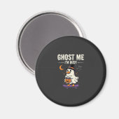 Halloween Geest Eend Skateboard Ontwerp_1 Magneet (Voorkant / Achterkant)