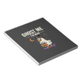 Halloween Geest Eend Skateboard Ontwerp_1 Notitieblok (Schuin)