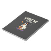 Halloween Geest Eend Skateboard Ontwerp_1 Notitieblok (Linkerzijde)