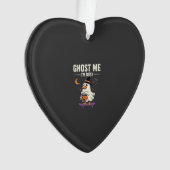 Halloween Geest Eend Skateboard Ontwerp_1 Ornament (voorkant)