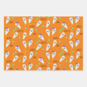 Halloween Geest en Confetti Inpakpapier Vel (Voorkant 3)