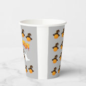 Halloween: Geest en pompoen Papieren Bekers (Links)