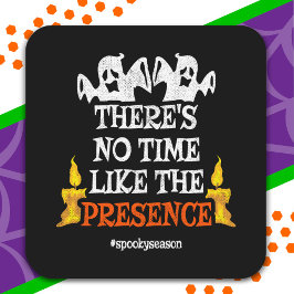 Halloween Geest Enge Geesten Grappige Halloween Vierkante Sticker