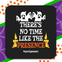 Halloween Geest Enge Geesten Grappige Halloween Vierkante Sticker