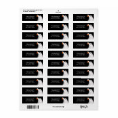 Halloween Geest Etiket (Full Sheet)