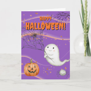 Halloween Geest Feestdagen Kaart