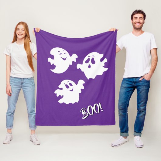 Halloween Geest  Fleece Deken (In situ)