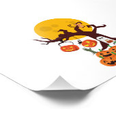 Halloween Geest Foto Afdruk (Hoek)