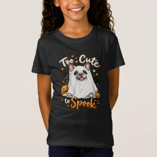 Halloween Geest Franse Bulldog Schattig T-shirt