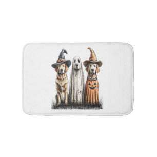 Halloween Geest Golden Retriever Hond Badmat